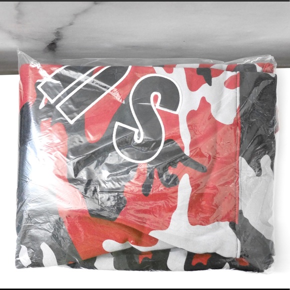 SUPREME/ NIKE ARC CREWNECK RED CAMO/ SIZE LARGE SS22 WEEK 14/ (IN HAND A… - Picture 8 of 10